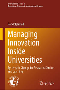 Vorderes Coverbild Managing Innovation Inside Universities