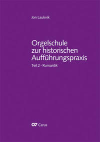 Vorderes Coverbild Orgelschule zur historischen Aufführungspraxis