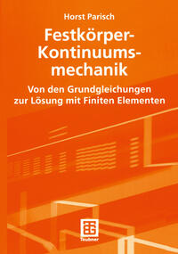 Vorderes Coverbild Festkörper-Kontinuumsmechanik