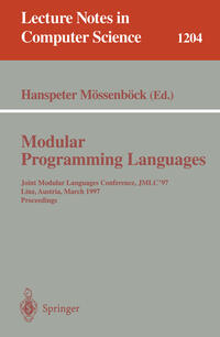Vorderes Coverbild Modular Programming Languages