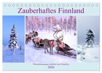 Vorderes Coverbild Zauberhaftes Finnland (Tischkalender 2026 DIN A5 quer), CALVENDO Monatskalender