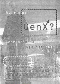 Vorderes Coverbild GenX? - Generation X, eine Jugendstudie