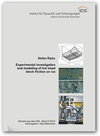 Vorderes Coverbild Experimental investigation and modeling of tire tread block friction on ice