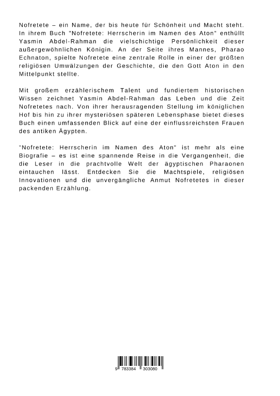 Rückseitencover Nofretete