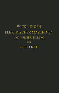 Vorderes Coverbild Wicklungen Elektrischer Maschinen und Ihre Herstellung
