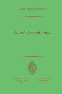 Vorderes Coverbild Knowledge and Value