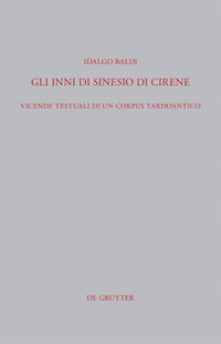 Vorderes Coverbild Gli Inni di Sinesio di Cirene