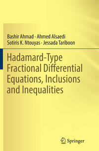 Vorderes Coverbild Hadamard-Type Fractional Differential Equations, Inclusions and Inequalities