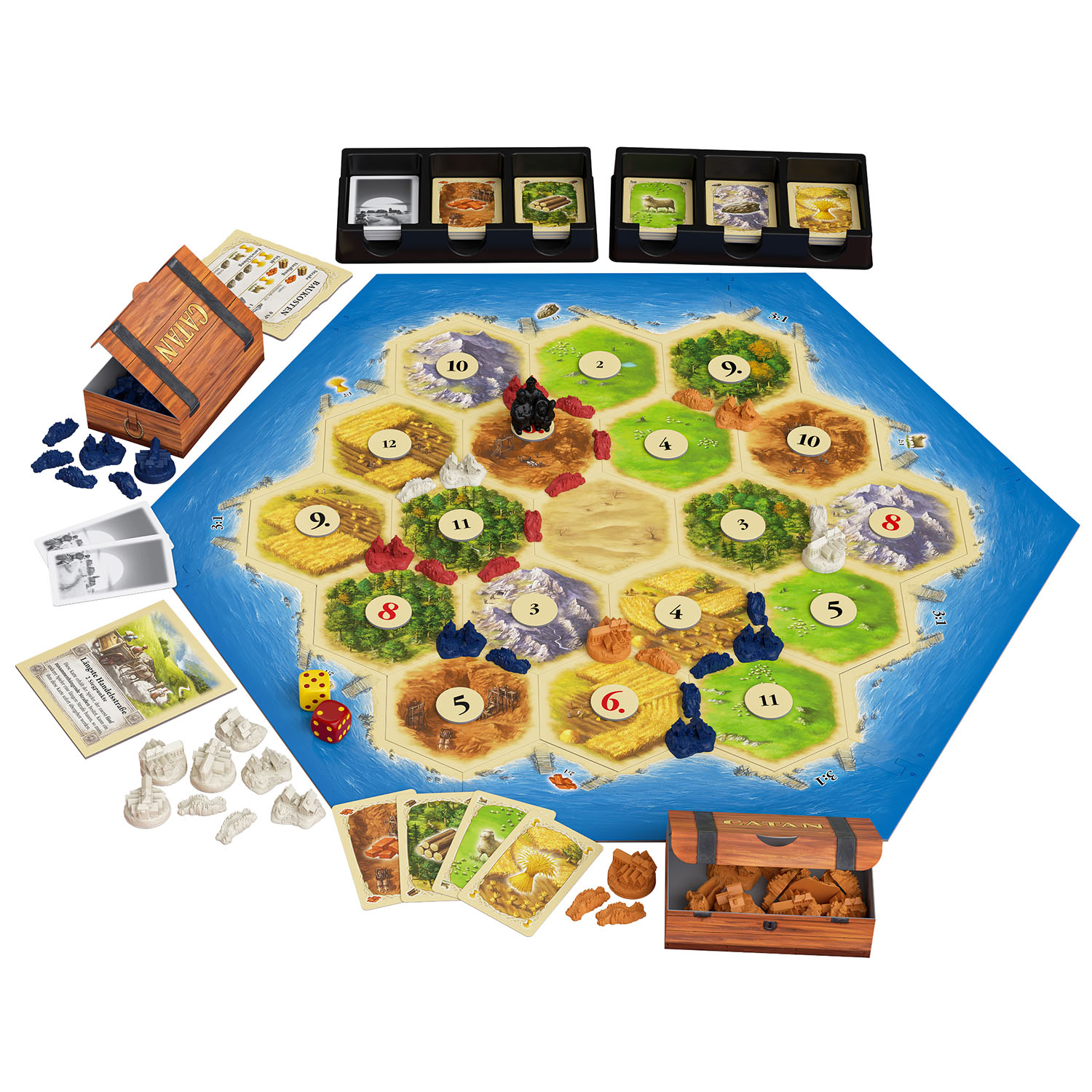 Beispielinhalt (Bild) Catan Das Spiel