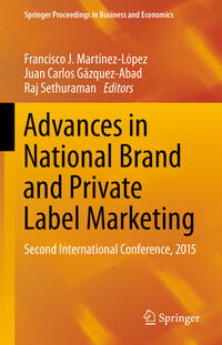 Vorderes Coverbild Advances in National Brand and Private Label Marketing
