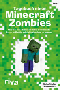 Vorderes Coverbild Tagebuch eines Minecraft-Zombies