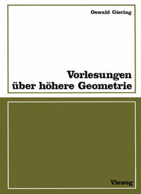 Vorderes Coverbild Vorlesungen über höhere Geometrie