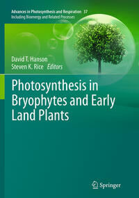 Vorderes Coverbild Photosynthesis in Bryophytes and Early Land Plants