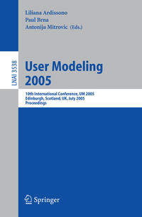 Vorderes Coverbild User Modeling 2005