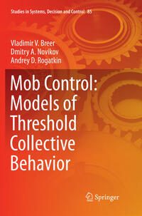 Vorderes Coverbild Mob Control: Models of Threshold Collective Behavior