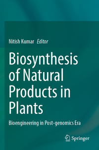 Vorderes Coverbild Biosynthesis of Natural Products in Plants
