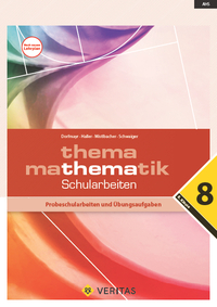 Vorderes Coverbild Thema Mathematik 8. Schularbeiten