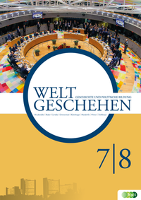 Vorderes Coverbild Weltgeschehen. Geschichte und Politische Bildung 7/8