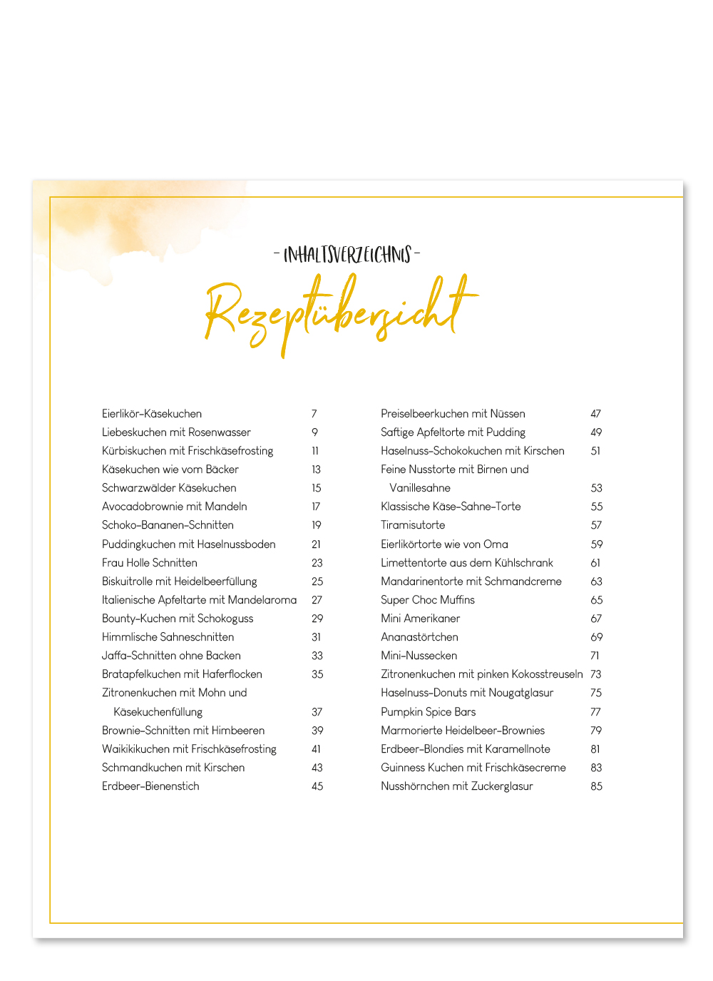 Beispielinhalt (Bild) Ratz-Fatz-BACKEN
