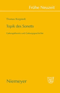 Vorderes Coverbild Topik des Sonetts