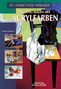 Vorderes Coverbild Richtig malen mit Acrylfarben