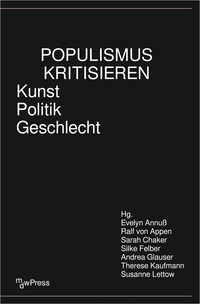 Vorderes Coverbild Populismus kritisieren