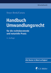 Vorderes Coverbild Handbuch Umwandlungsrecht