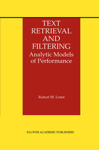 Vorderes Coverbild Text Retrieval and Filtering