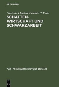 Vorderes Coverbild Schattenwirtschaft und Schwarzarbeit
