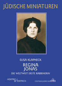 Vorderes Coverbild Regina Jonas