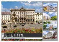 Vorderes Coverbild STETTIN Impressionen aus dem Stadtherzen (Wandkalender 2025 DIN A3 quer), CALVENDO Monatskalender