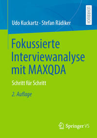 Vorderes Coverbild Fokussierte Interviewanalyse mit MAXQDA