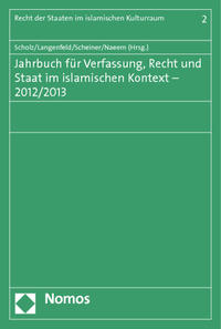 Vorderes Coverbild Jahrbuch für Verfassung, Recht und Staat im islamischen Kontext - 2012/2013