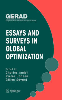 Vorderes Coverbild Essays and Surveys in Global Optimization