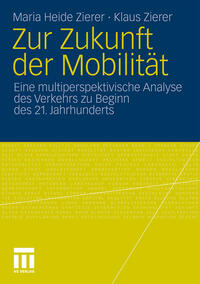 Vorderes Coverbild Zur Zukunft der Mobilität
