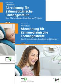 Vorderes Coverbild Paketangebot Abrechnung für Zahnmedizinische Fachangestellte Band 1 und 2