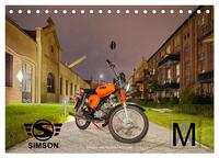 Vorderes Coverbild Simson S51c (Tischkalender 2025 DIN A5 quer), CALVENDO Monatskalender