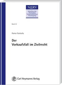 Vorderes Coverbild Der Vorkaufsfall im Zivilrecht