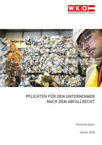 Vorderes Coverbild Pflichten für den Unternehmer nach dem Abfallrecht