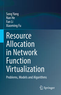 Vorderes Coverbild Resource Allocation in Network Function Virtualization
