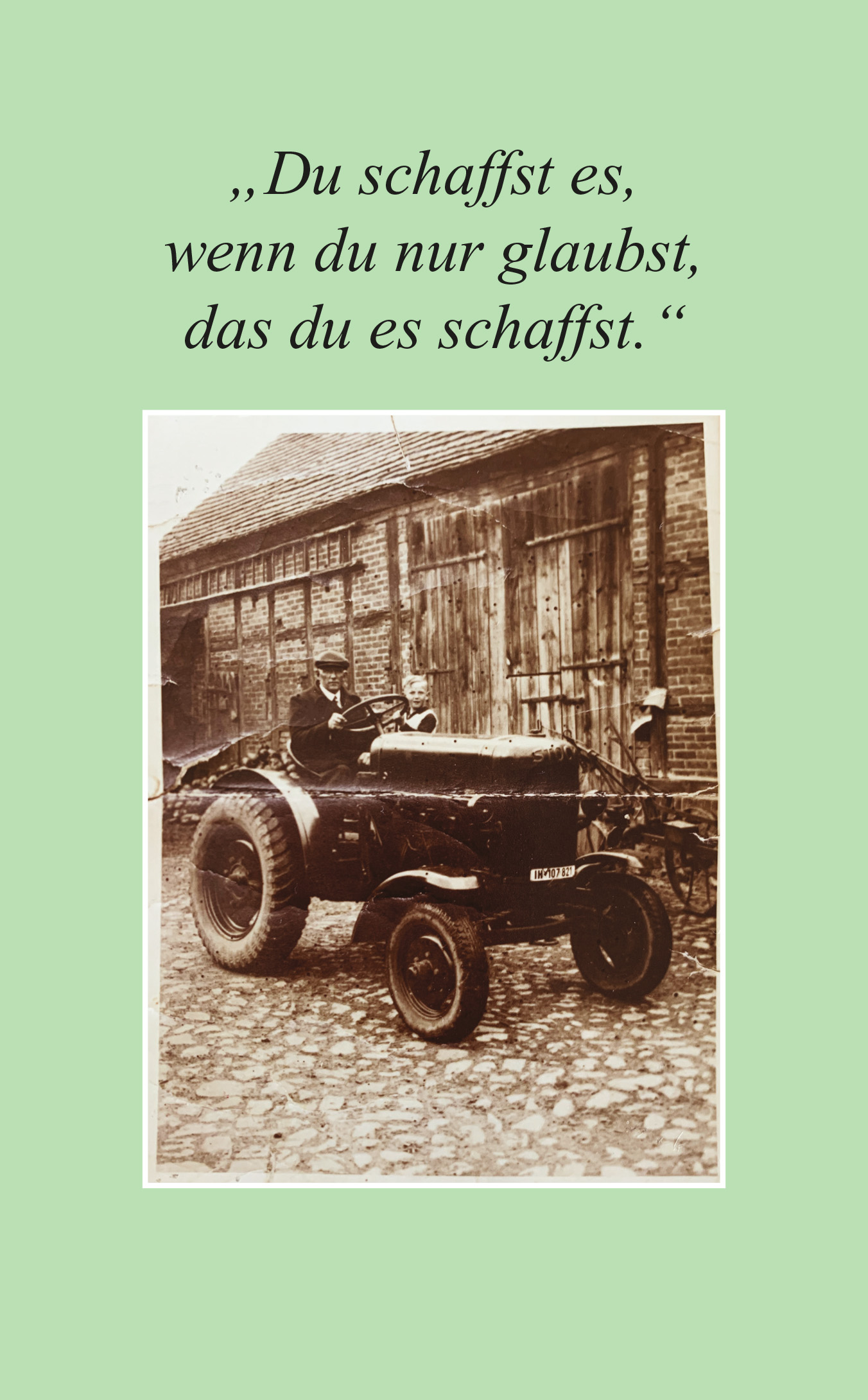 Rückseitencover Von Null auf 85 Jahre