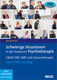 Vorderes Coverbild Schwierige Situationen in der modernen Psychotherapie