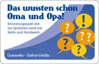 Vorderes Coverbild Das wussten schon Oma und Opa!