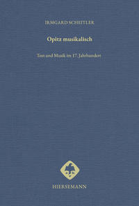 Vorderes Coverbild Opitz musikalisch