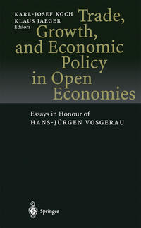 Vorderes Coverbild Trade, Growth, and Economic Policy in Open Economies