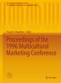 Vorderes Coverbild Proceedings of the 1996 Multicultural Marketing Conference