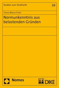 Vorderes Coverbild Normunkenntnis aus belastenden Gründen