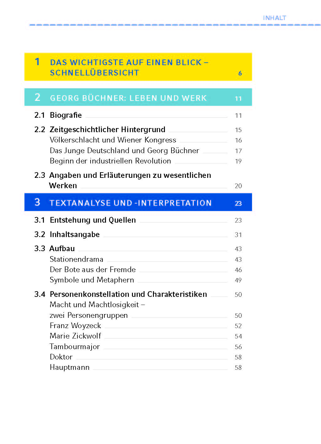 Beispielinhalt (Bild) Woyzeck von Georg Büchner - Textanalyse und Interpretation