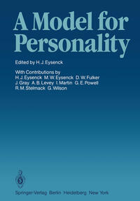Vorderes Coverbild A Model for Personality