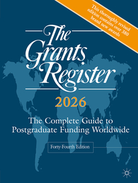 Vorderes Coverbild The Grants Register 2026
